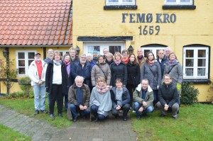 Deltagare i workshopen på Femö från Danmark, Finland och Sverige 